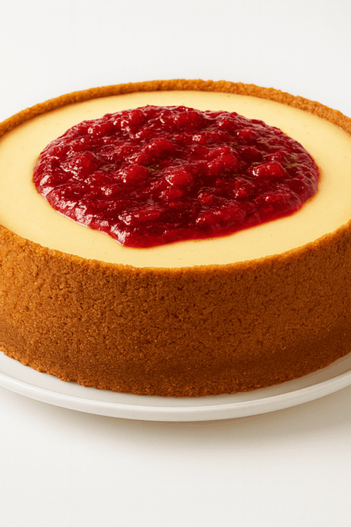 New York Cheesecake with Compote – UK-Wide Delivery