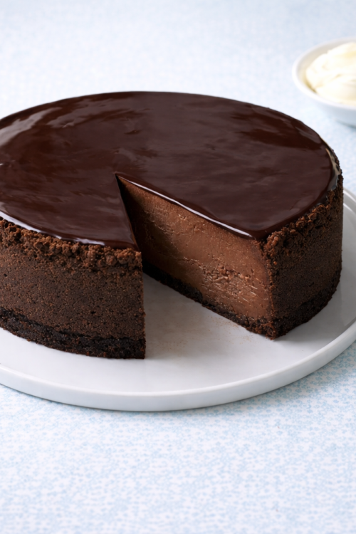 Classic Chocolate Cheesecake – UK-Wide Delivery